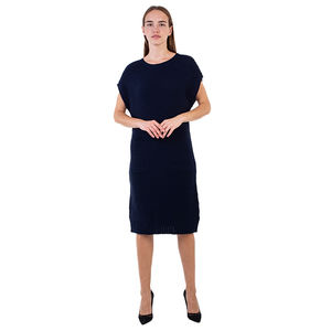 Network Dress Women Dark Blue